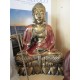 Statua Buddha Resina Indonesia cm 25