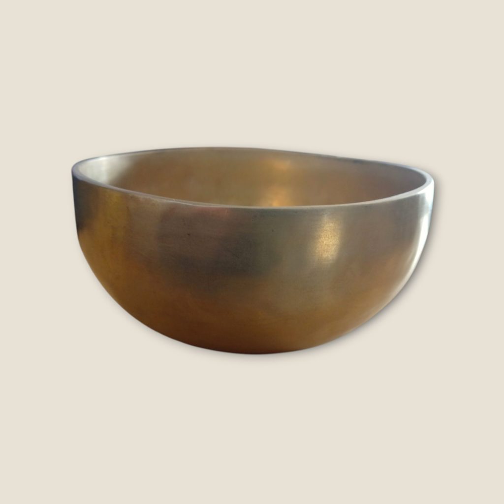 Campana tibetana nota Mi in lega dei 7 metalli 15cm