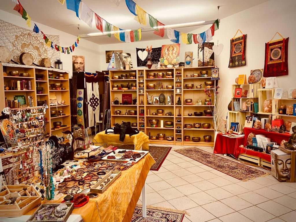 il nostro negozio di campane tibetane a padova