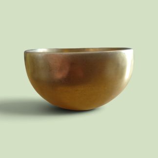 Campana Tibetana in lega dei 7 metalli Nota SOL(G) 4 390 HZ - R241/O ideale per yoga e meditazione